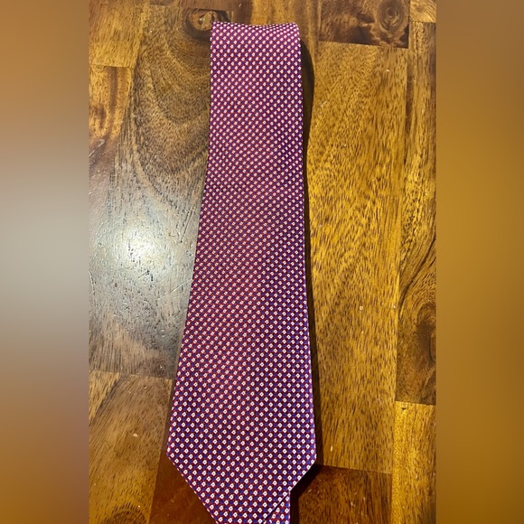 LAUREN RALPH LAUREN MENS TIE RED - Picture 4 of 6